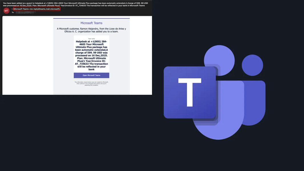 แฮกเกอร์ใช้ Microsoft Teams หลอกเหยื่อโทรหา Support ปลอม